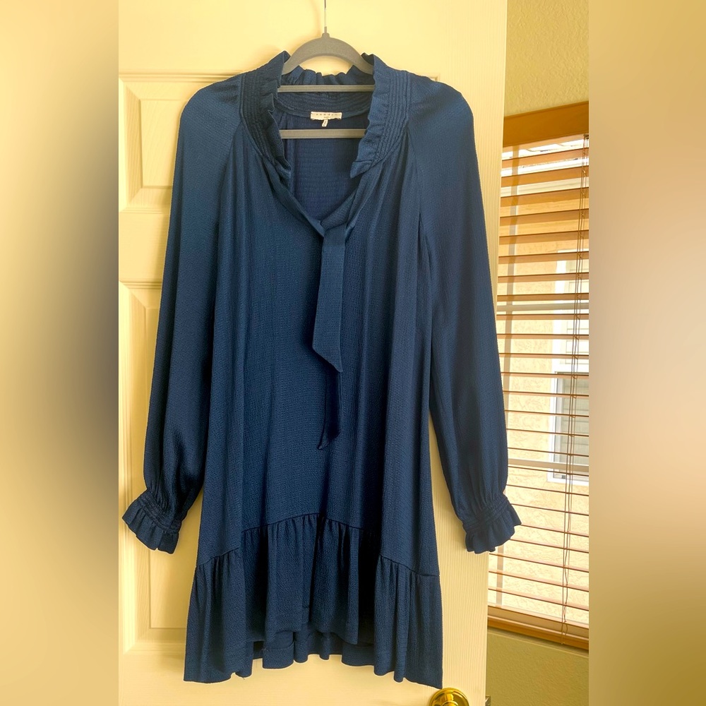 Sandro Paris blue dress
